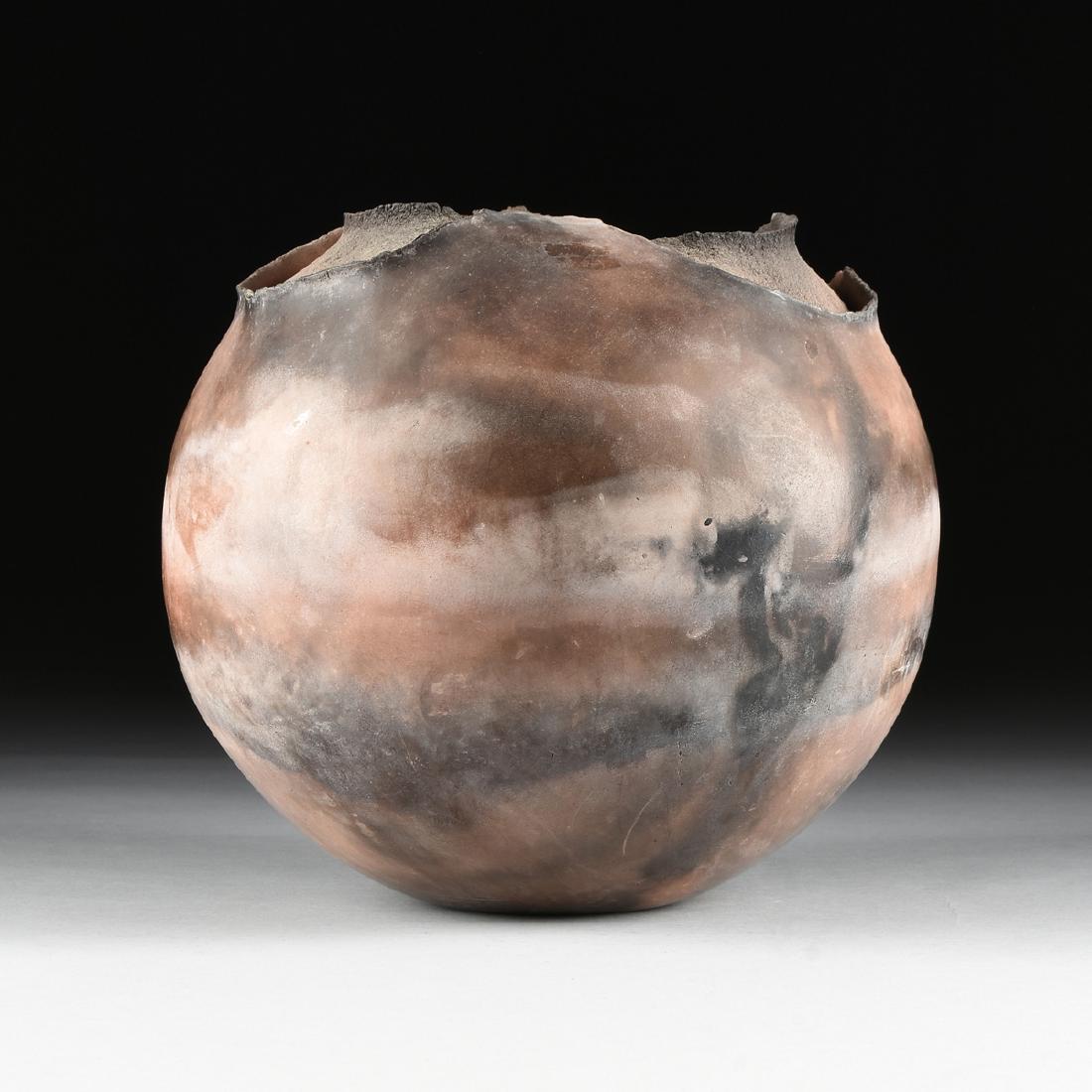 BONNIE LYNCH (American 20/21st Century) A SAGGAR FIRED (1 of 6)