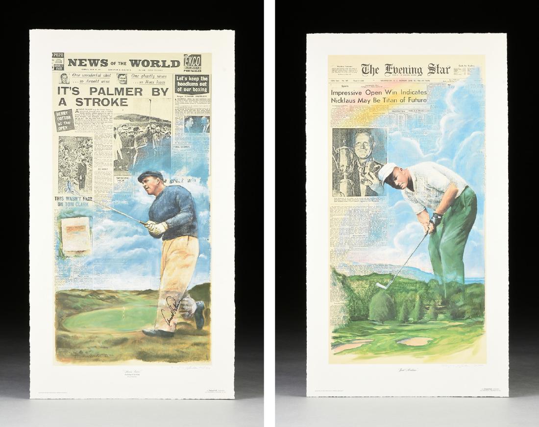 RON TAYLOR (American b. 1938) A GROUP OF FOUR PRINTS, (1 of 20)