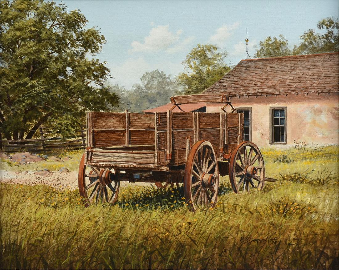 BILL B. BARRICK (American/Texas b. 1945) A PAINTING, (1 of 11)