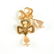 A GROUP OF THREE PAIRS OF CHANEL VINTAGE CLIP ON - 3