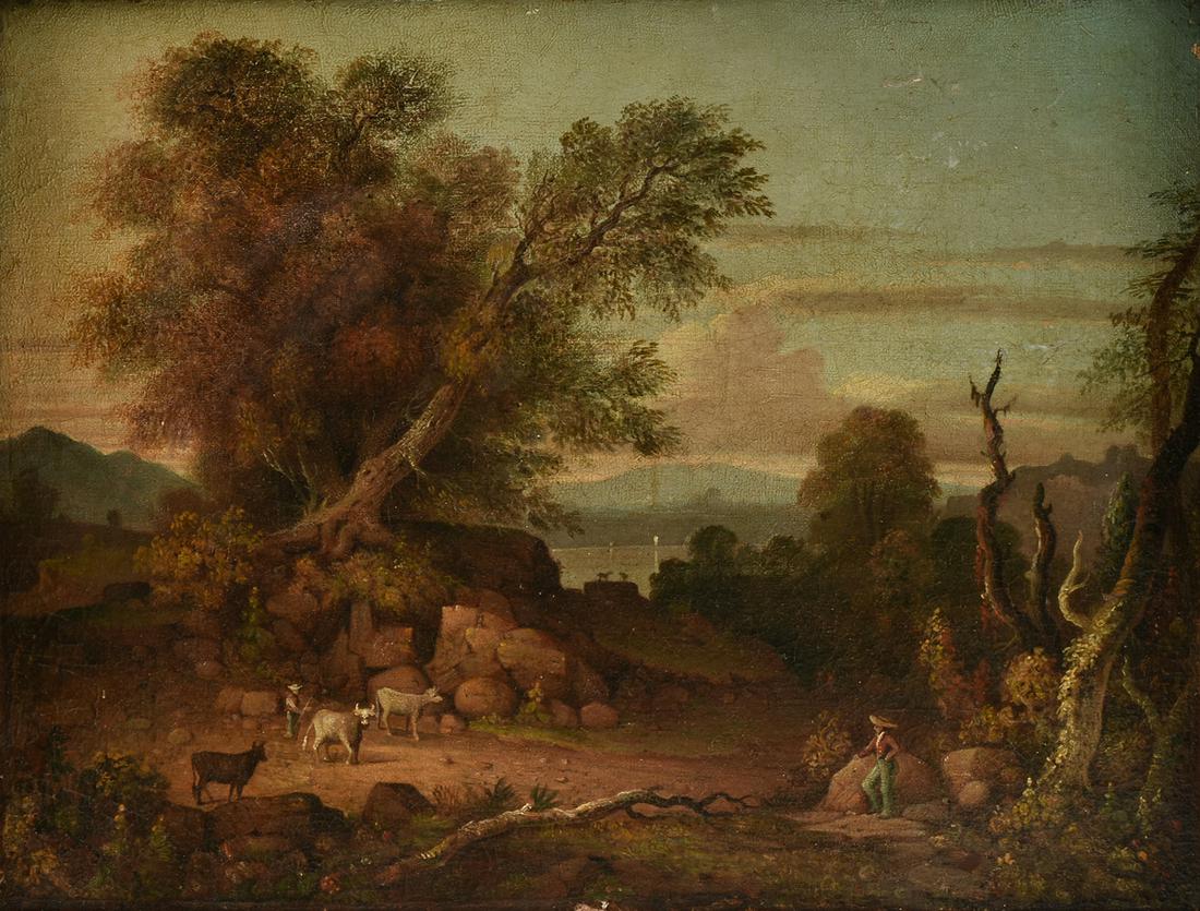 A SECOND GENERATION HUDSON RIVER SCHOOL PAINTING, (1 of 10)