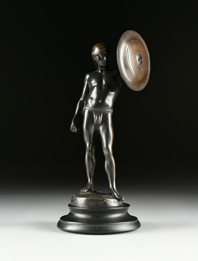 FRANZ IFFLAND (German 1862-1935) A BRONZE SCULPTURE, (1 of 12)