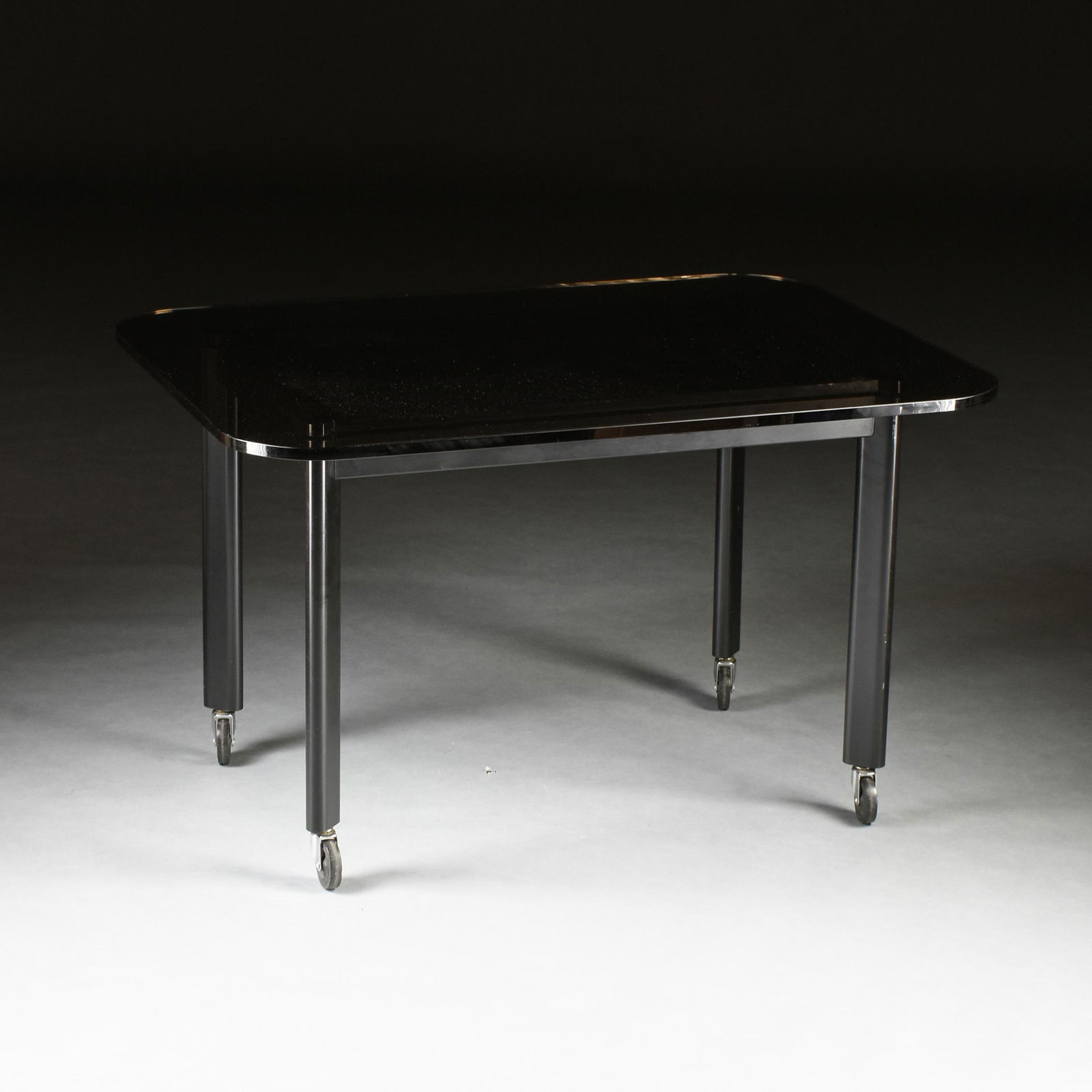 A KNOLL INTERNATIONAL WORK TABLE, AFTER DESIGNS BY (1 of 3)