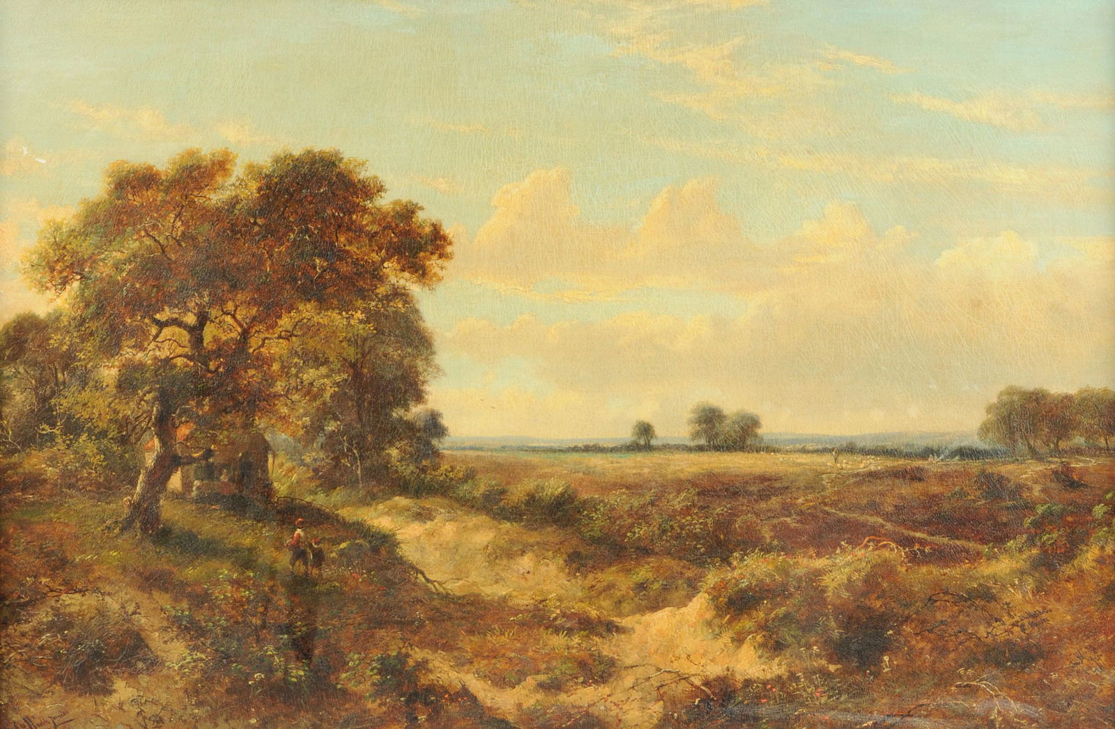 ABRAHAM HULK (British 1851-1922) A PAINTING, "New (1 of 12)