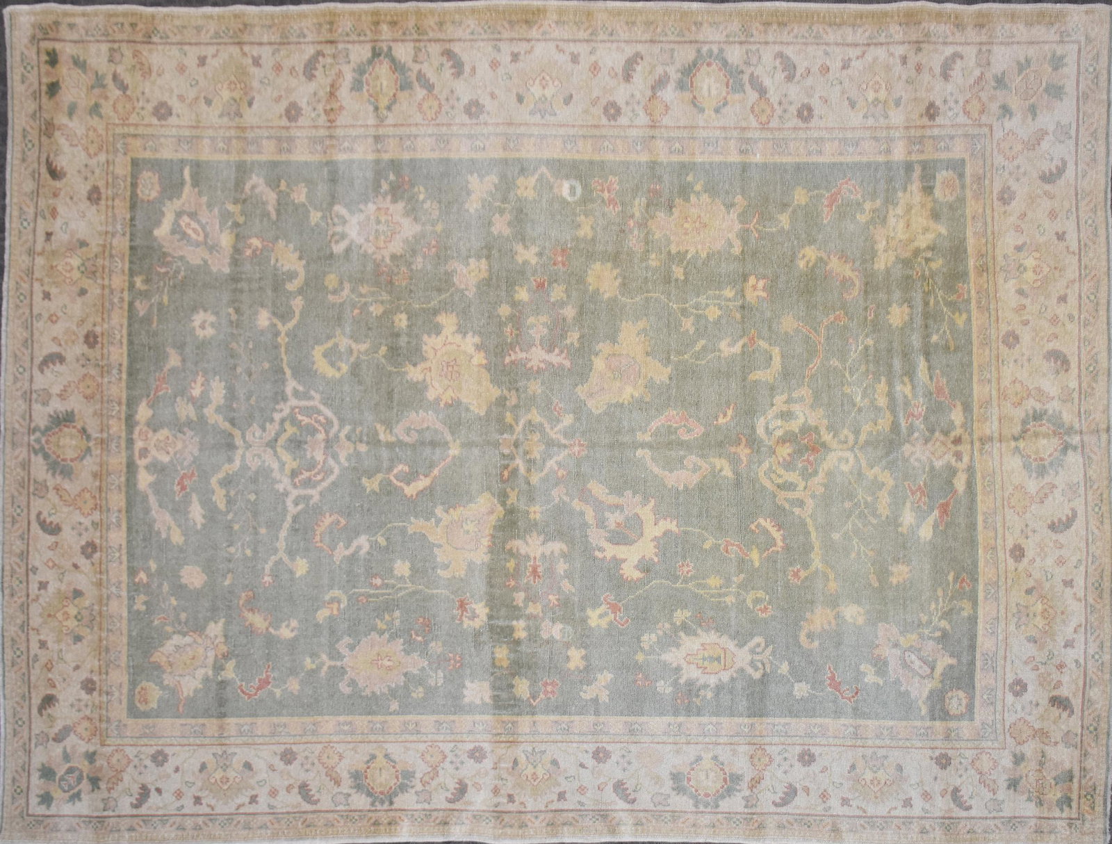 A MODERN ANATOLIAN OUSHAK RUG, (1 of 8)