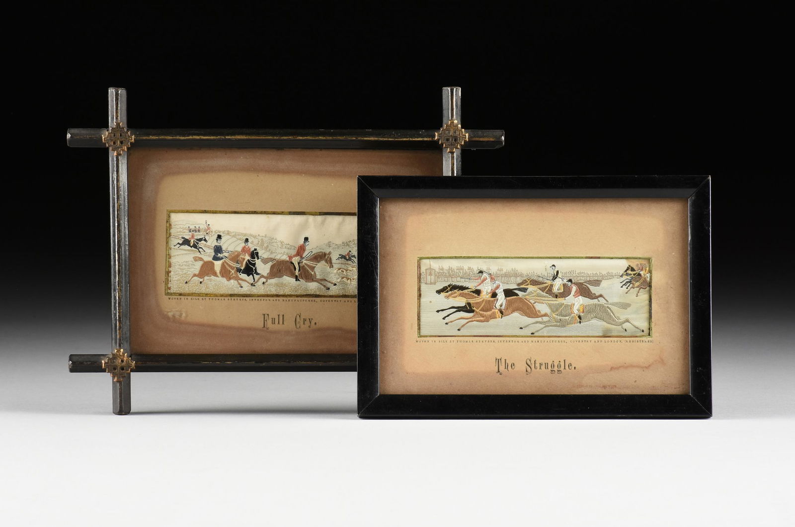 THOMAS STEVENS (English 1828-1888) A PAIR OF VICTORIAN (1 of 9)