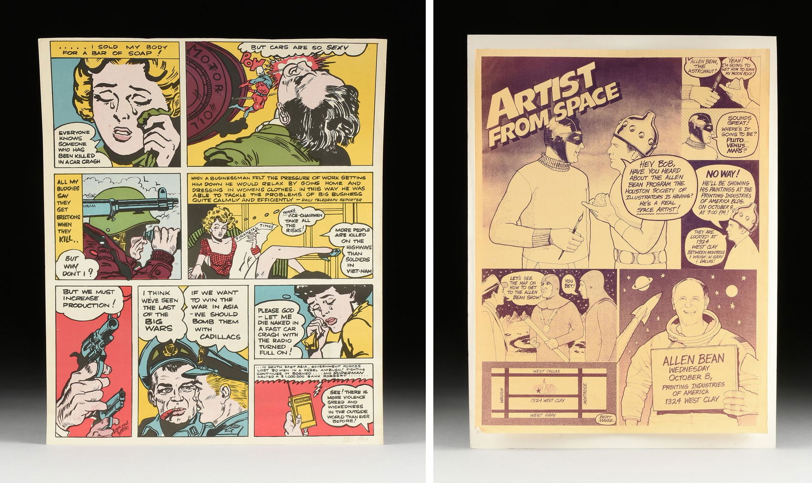 DEREK BOSHIER, CHRISTOPHER LOGUE, AND BERT MAYSE, TWO (1 of 19)