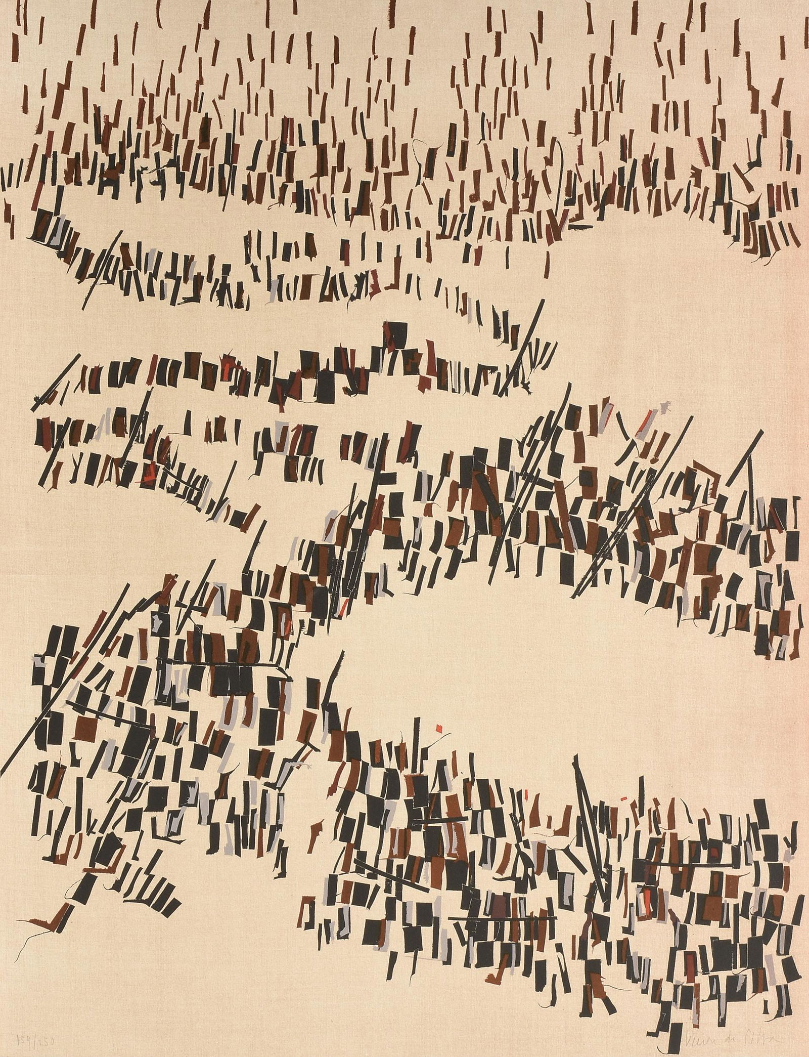 UNKNOWN ARTIST (20th Century) A PRINT, "Untitled," (1 of 13)