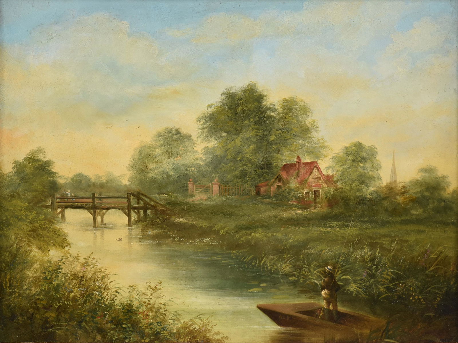 attributed to ALFRED E. WRAGGE (British 19th Century) A (1 of 12)