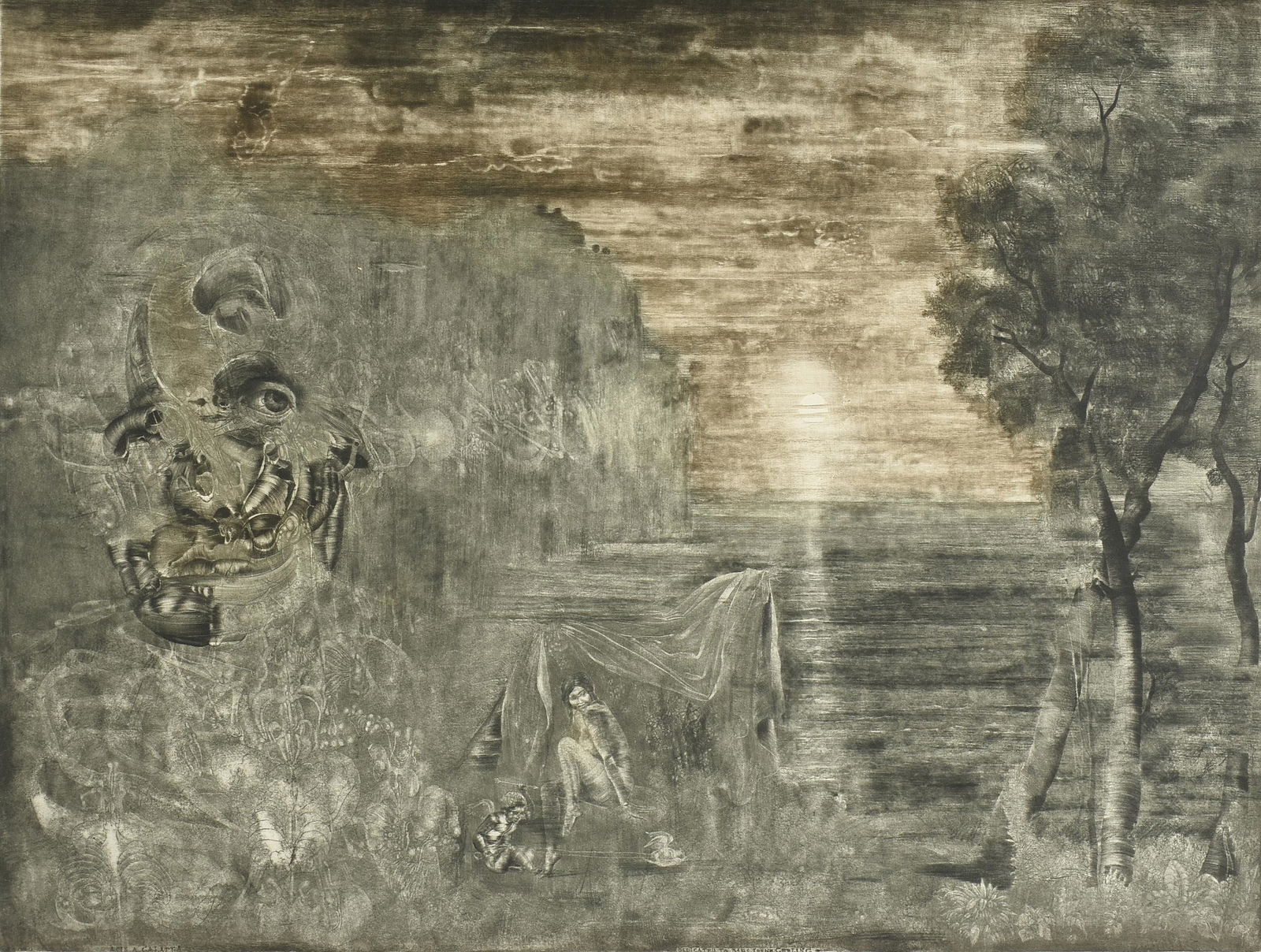 JIRI ANDERLE (Czechoslovakian b. 1936) A PRINT, "ACIS A (1 of 16)