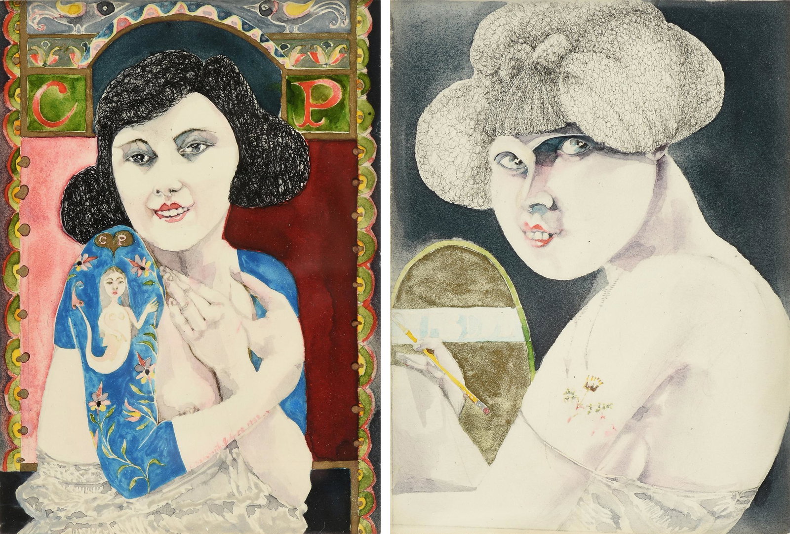 CHARLES PEBWORTH (American/Texas 1926-2019) A GROUP OF (1 of 9)