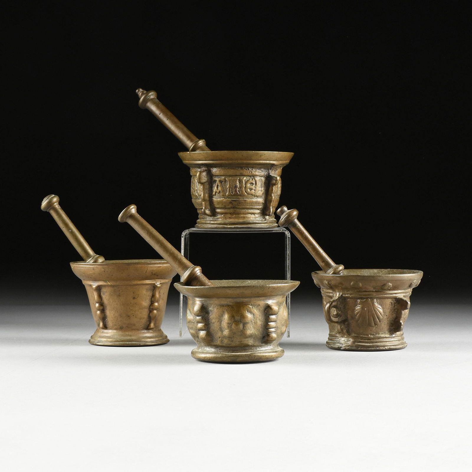 A GROUP OF FOUR LATE RENAISSANCE/EARLY BAROQUE BRONZE (1 of 5)