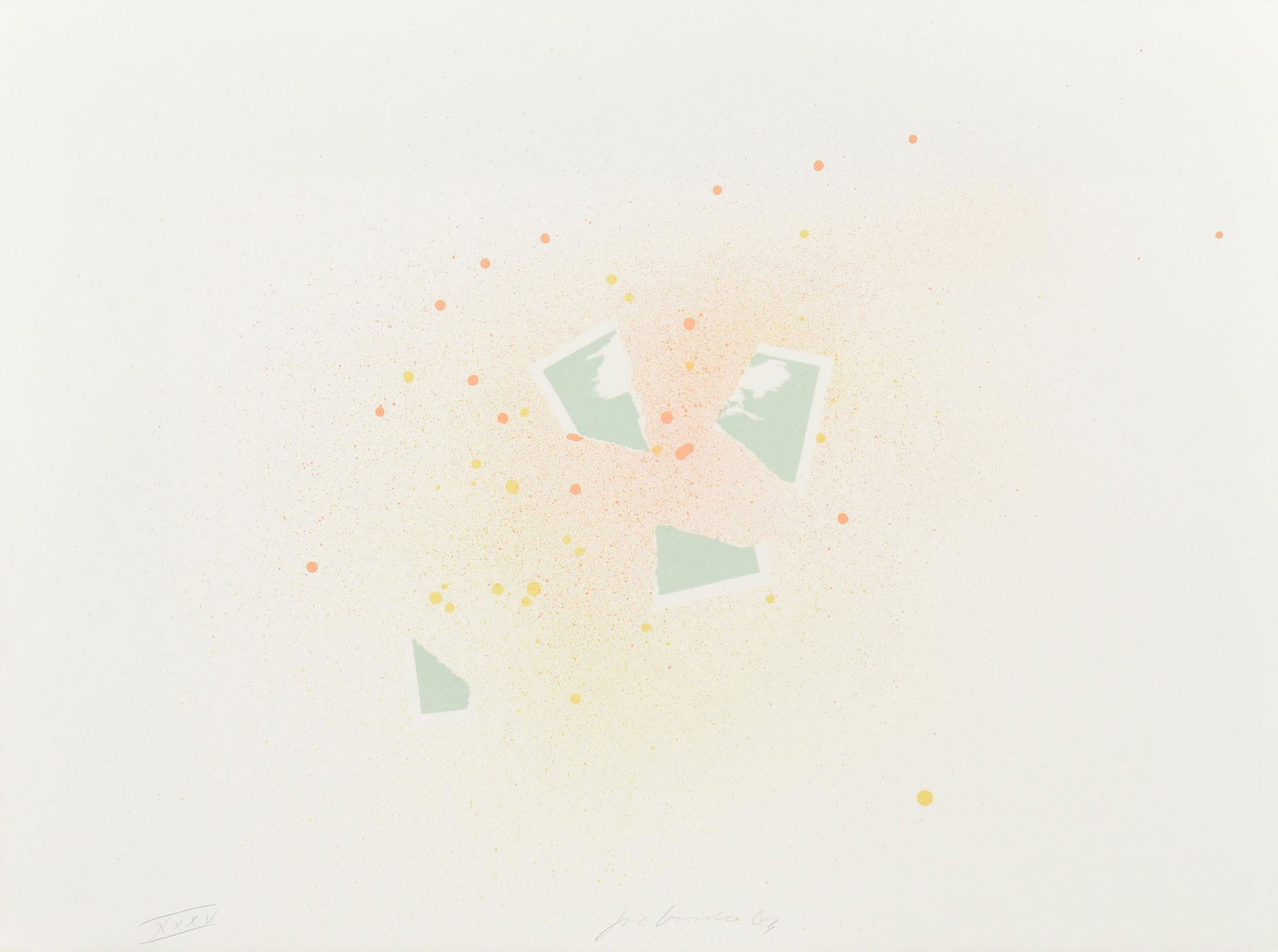 JOE GOODE (American b. 1937) A GROUP OF FIVE (1 of 14)