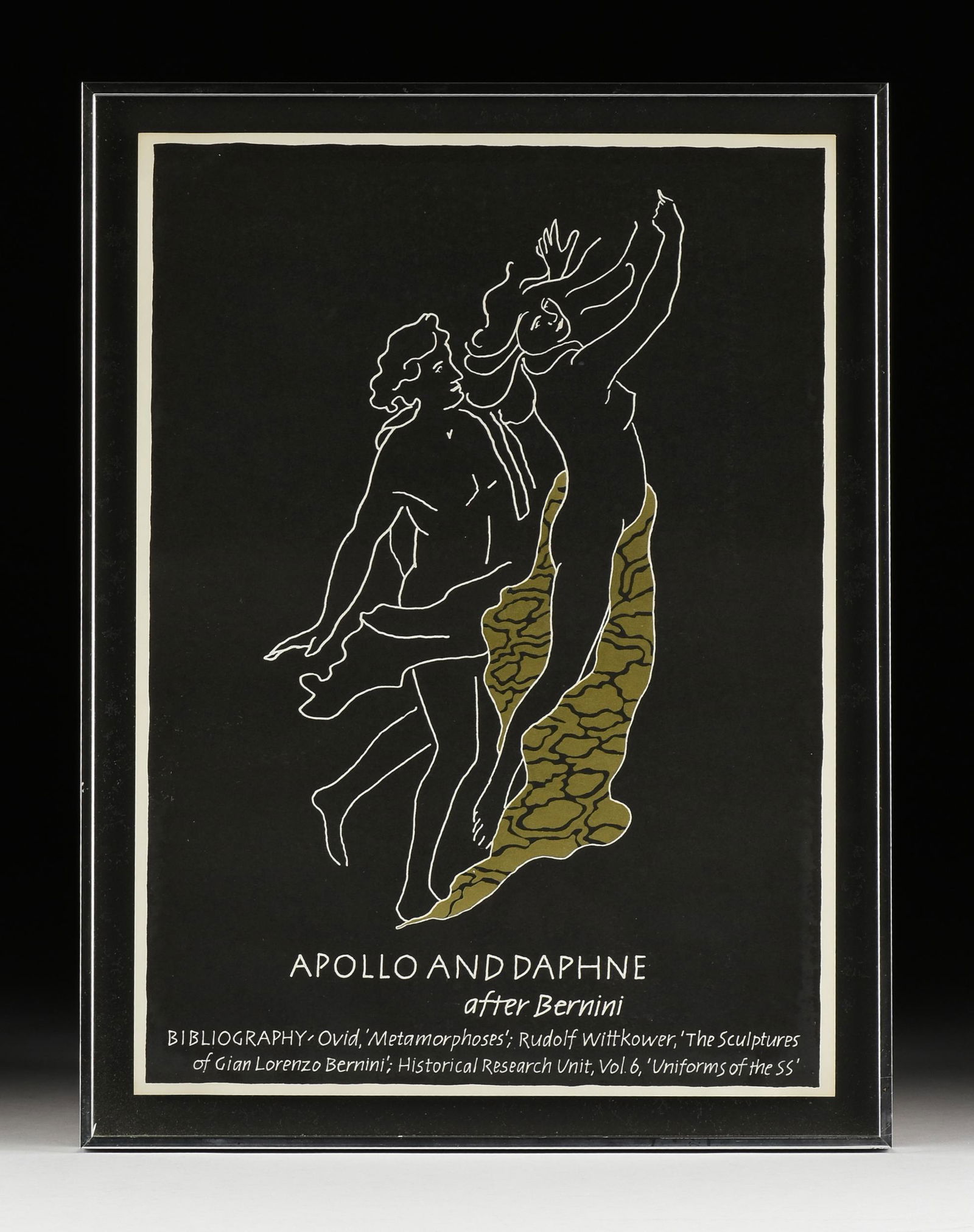 IAN HAMILTON FINLAY (Scottish 1925-2006) "Apollo & (1 of 8)