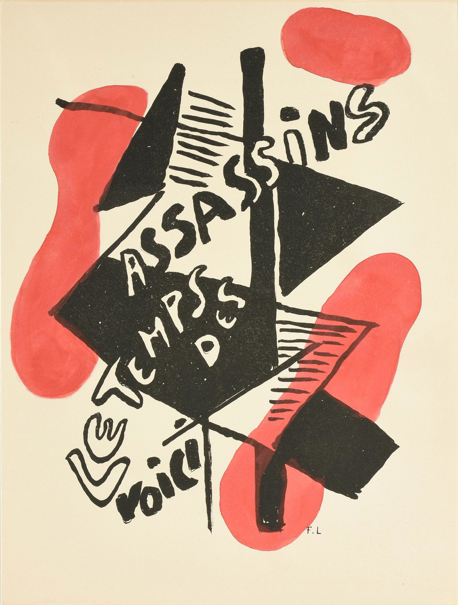 FERNAND LEGER (French 1881-1955) A PRINT, "Matinee (1 of 10)