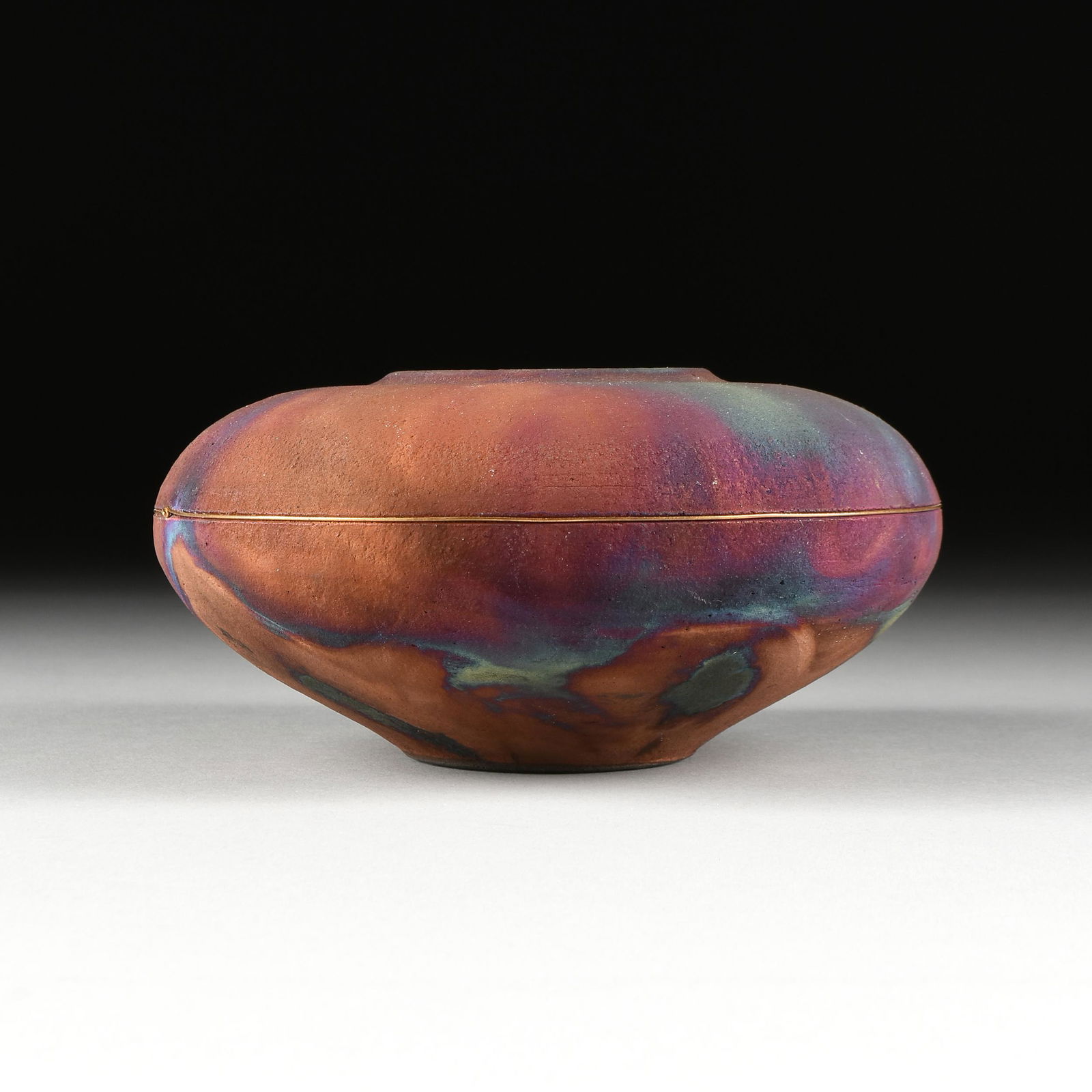 Spaulding Taylor (american 20th Century) A Raku Style