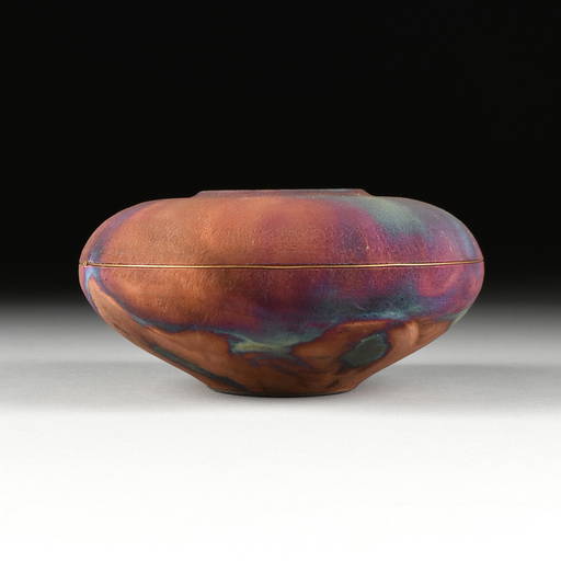 Spaulding Taylor (american 20th Century) A Raku Style