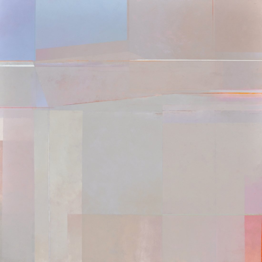 JOSEPH ALMYDA (American 1927-2011) A PAINTING,: JOSEPH ALMYDA (American 1927-2011) A PAINTING, "Abstract," acrylic on canvas, signed and dated [19]82 on the reverse. 72" x 72" Framed.