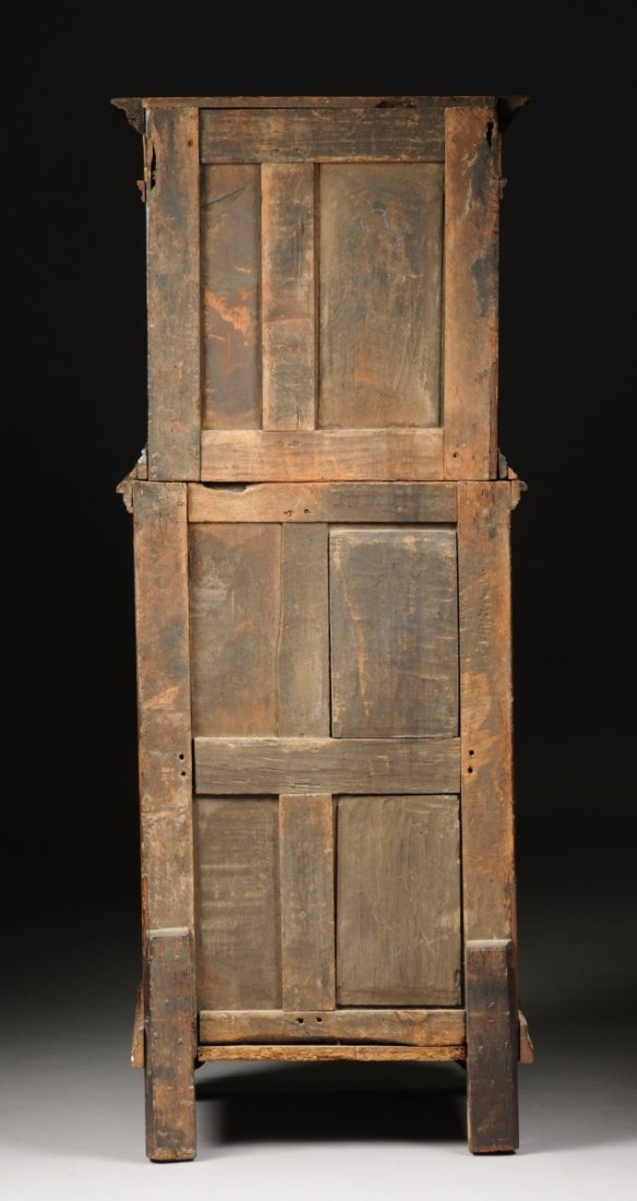 A CONTINENTAL VARIOUS FRUITWOOD INLAID INTARSIA WALNUT - 9