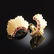 AN 18K YELLOW GOLD, RUBY AND DIAMOND LADY'S BROOCH, - 6