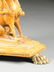 A RENAISSANCE REVIVAL MARBLE TOPPED CARVED AND PAINTED - 6