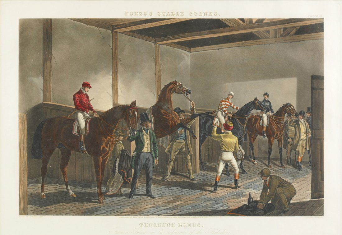 JOHN FREDERICK HERRING JR., (British 1815-1907) AN ENGR (1 of 9)