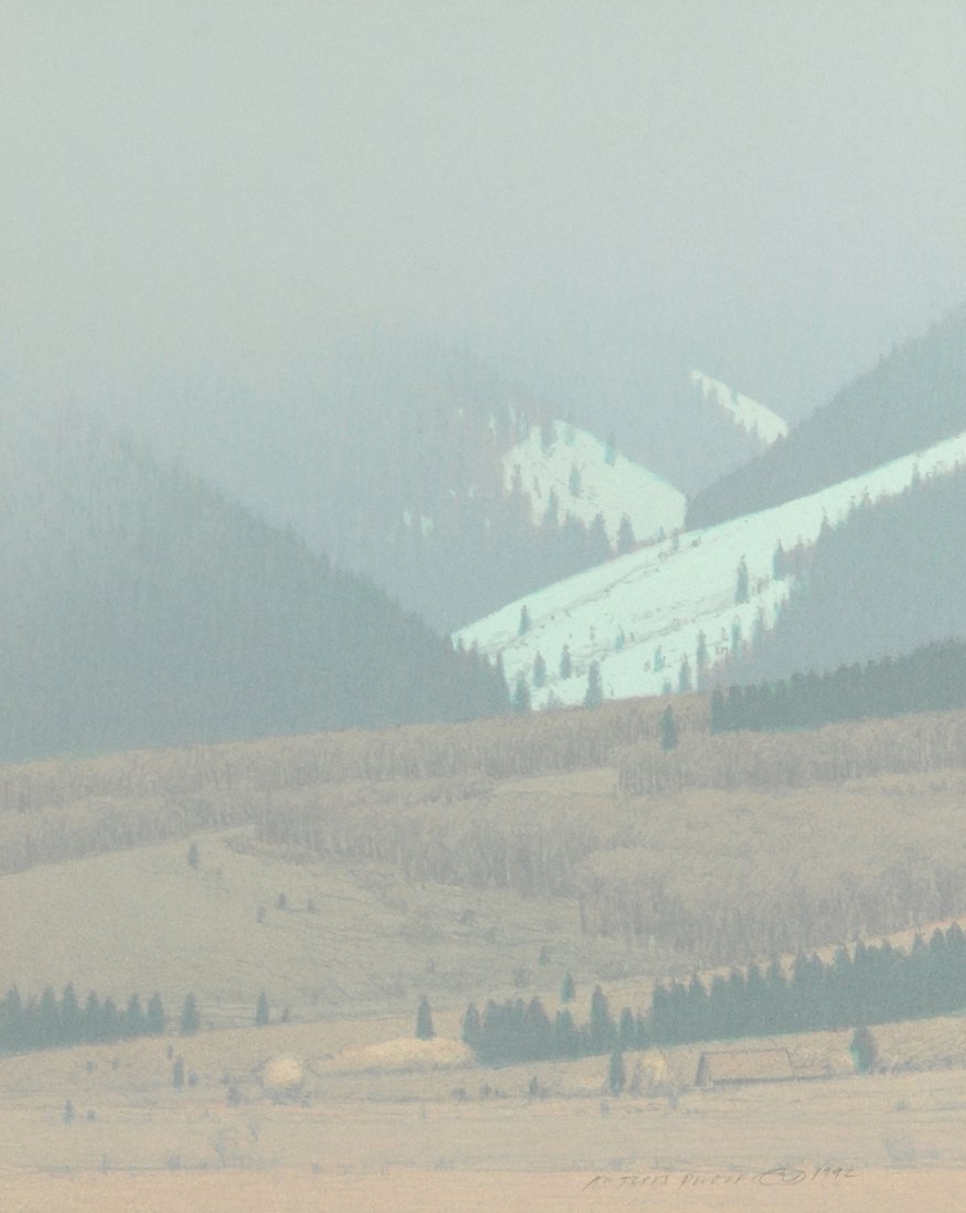 RUSSELL CHATHAM (American b. 1939) A LITHOGRAPH, "Late  (1 of 8)