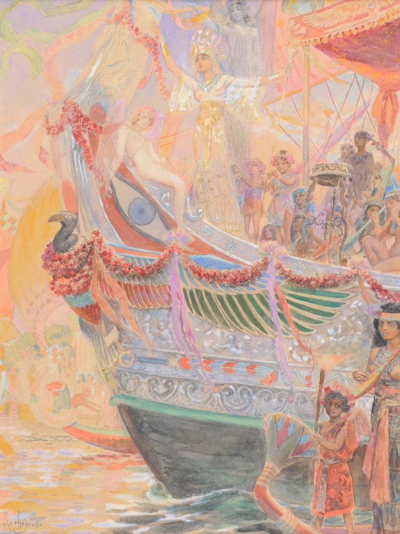 GEORGES ANTOINE ROCHEGROSSE (French 1859-1938) A PAINTI (1 of 8)