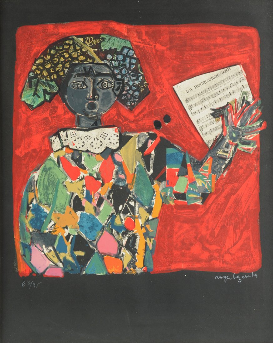  FRENCH SCHOOL (20th Century) "La Bourguignonne," (1 of 10)