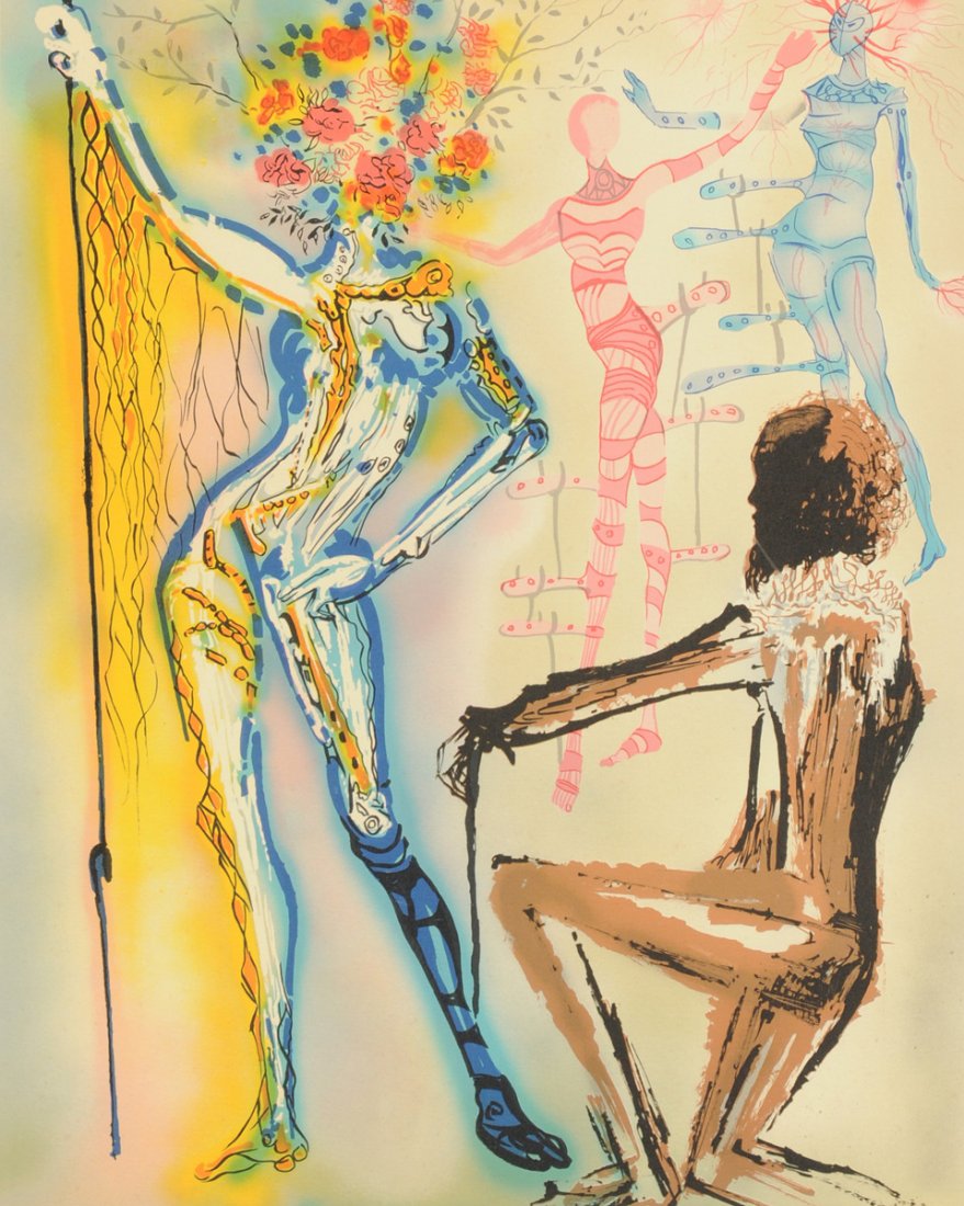 SALVADOR DALI (Spanish 1904-1989) A LITHOGRAPH, "The (1 of 9)