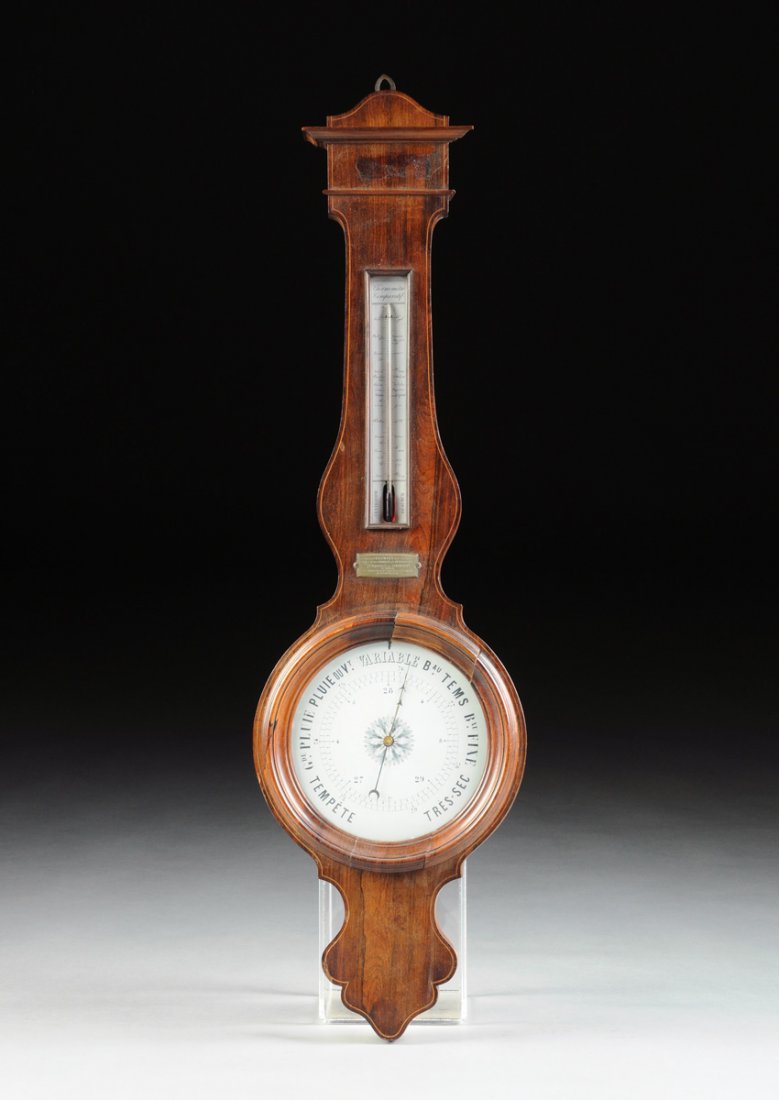 A FRENCH NAPOLEON III PERIOD ROSEWOOD WALL MOUNTED (1 of 9)