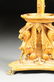 A RENAISSANCE REVIVAL MARBLE TOPPED CARVED AND PAINTED - 3