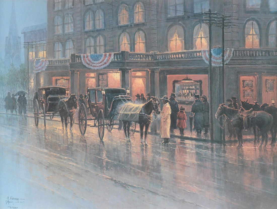 GERALD HARVEY JONES (American/Texas b. 1933) A PRINT, (1 of 6)