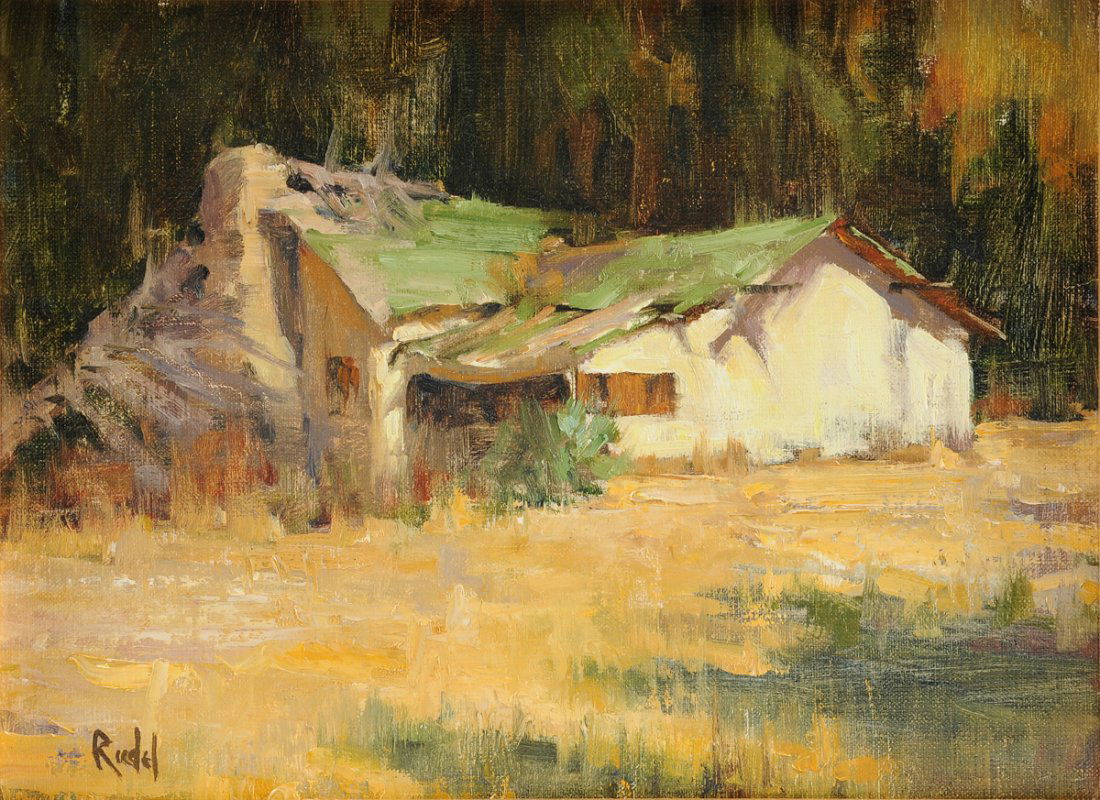 DAVID RIEDEL (American b. 1956) A PAINTING, "White (1 of 8)