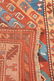 A SEMI ANTIQUE PERSIAN BRICK RED FIELD PRAYER RUG, - 5