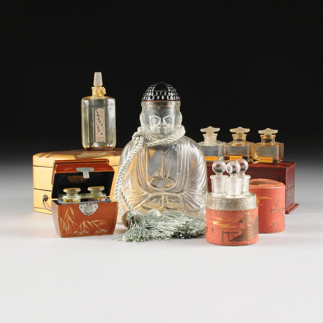 A COLLECTION OF CHINOISERIE VANTINES "THE ORIENTAL (1 of 10)