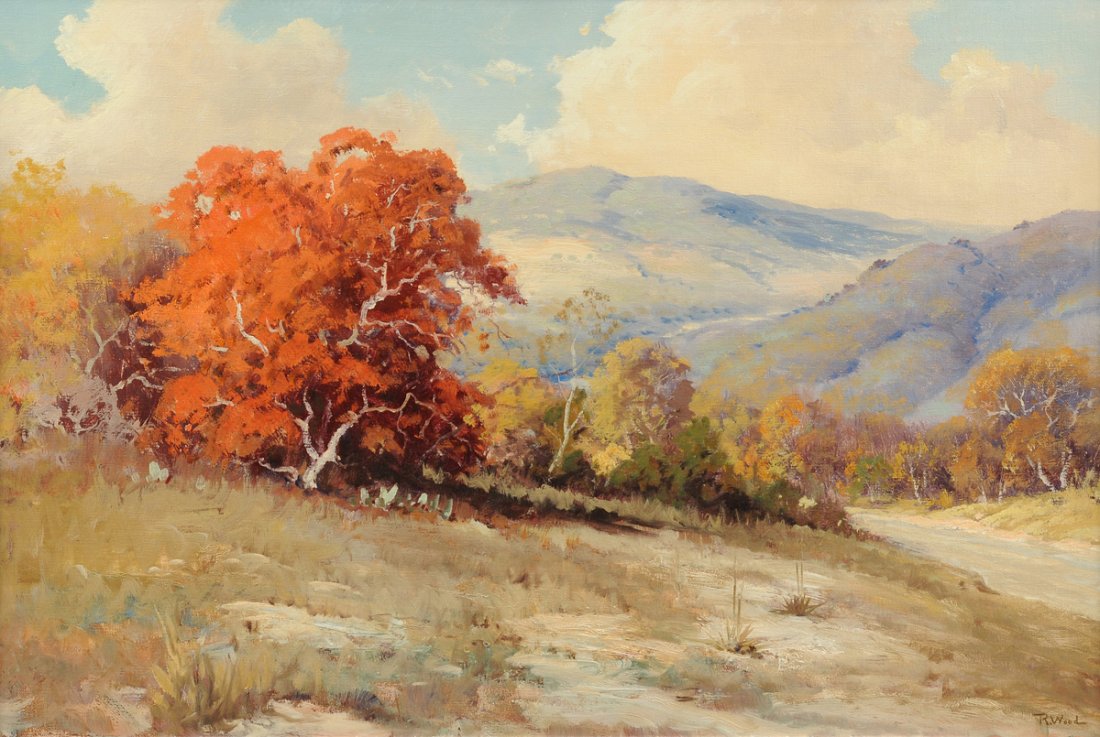 ROBERT WOOD (American/Texas 1889-1979) A PAINTING, (1 of 10)
