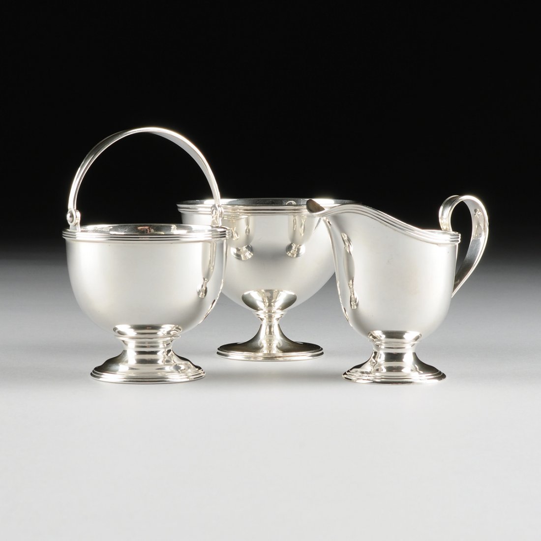 A TIFFANY & CO. ART DECO STERLING SILVER PARTIAL TEA (1 of 10)