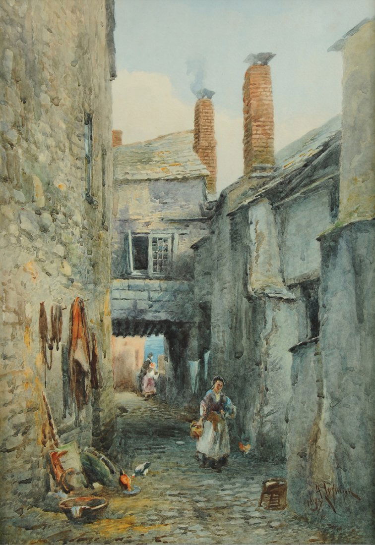 BRITISH SCHOOL (Late 19th Centuru), A PAINTING, (1 of 10)