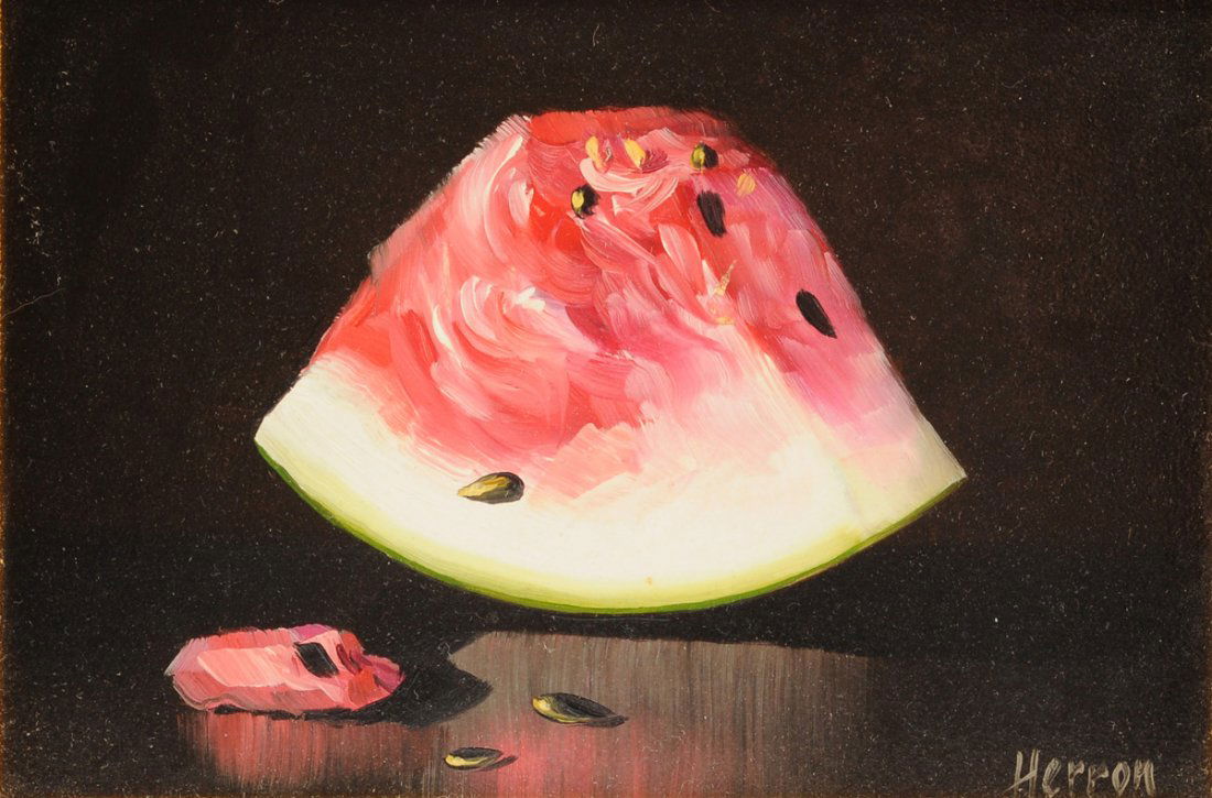 AMERICAN SCHOOL, (20th Century), A PAINTING, "Slice of (1 of 8)