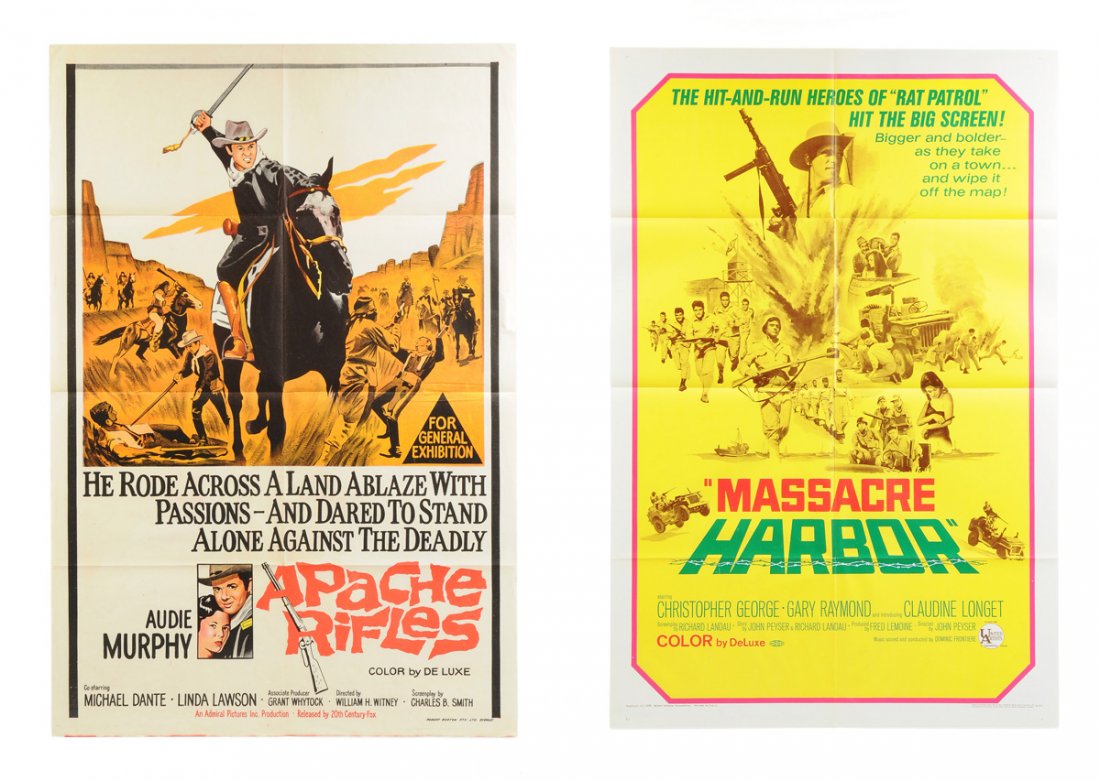 A GROUP OF VINTAGE WESTERN AND WORLD WAR II THEMED (1 of 4)