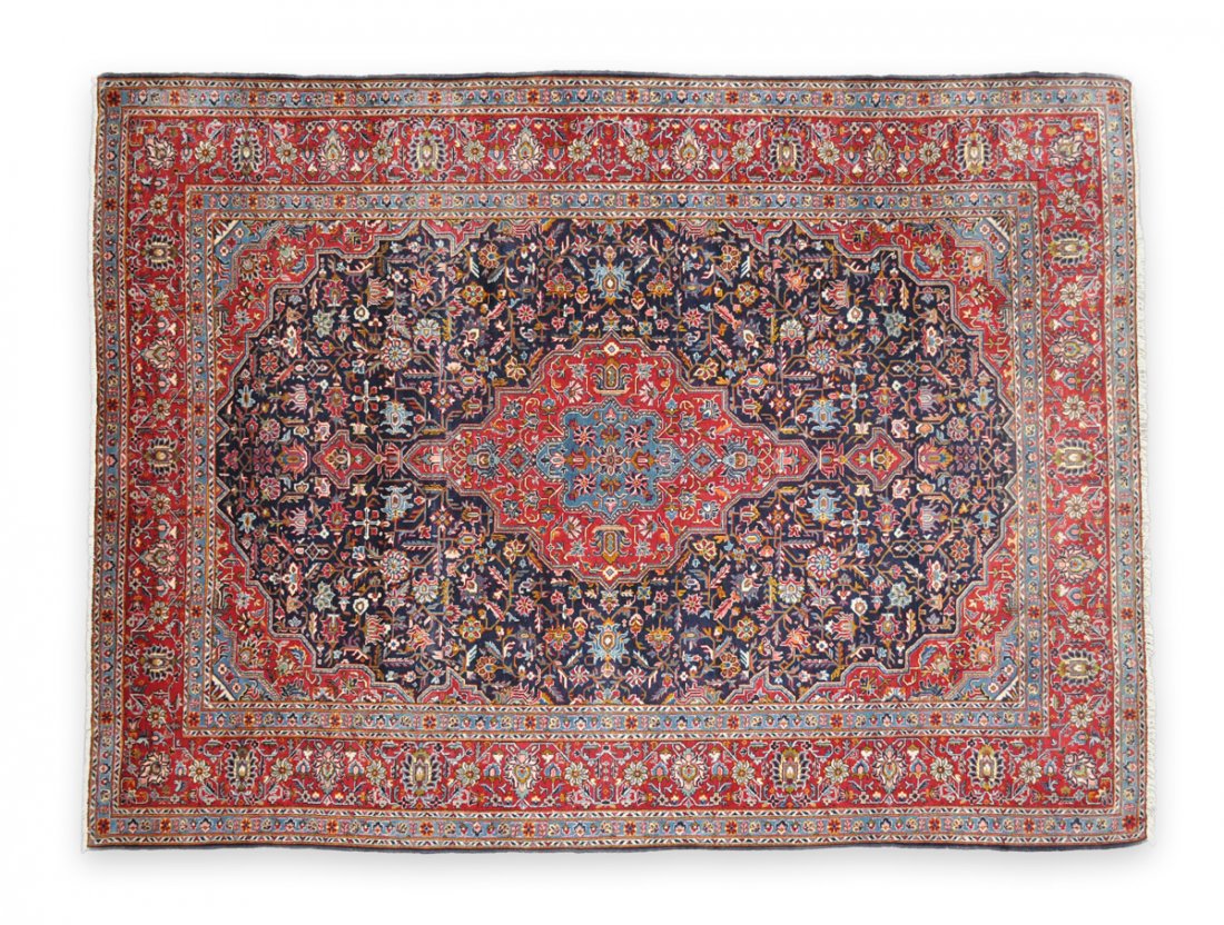 A PERSIAN TABRIZ CARPET, MODERN, (1 of 7)