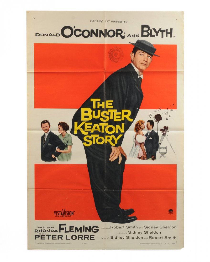 A FOLDED ONE-SHEET STUDIO ISSUED PRINTED MOVIE POSTER (1 of 1)