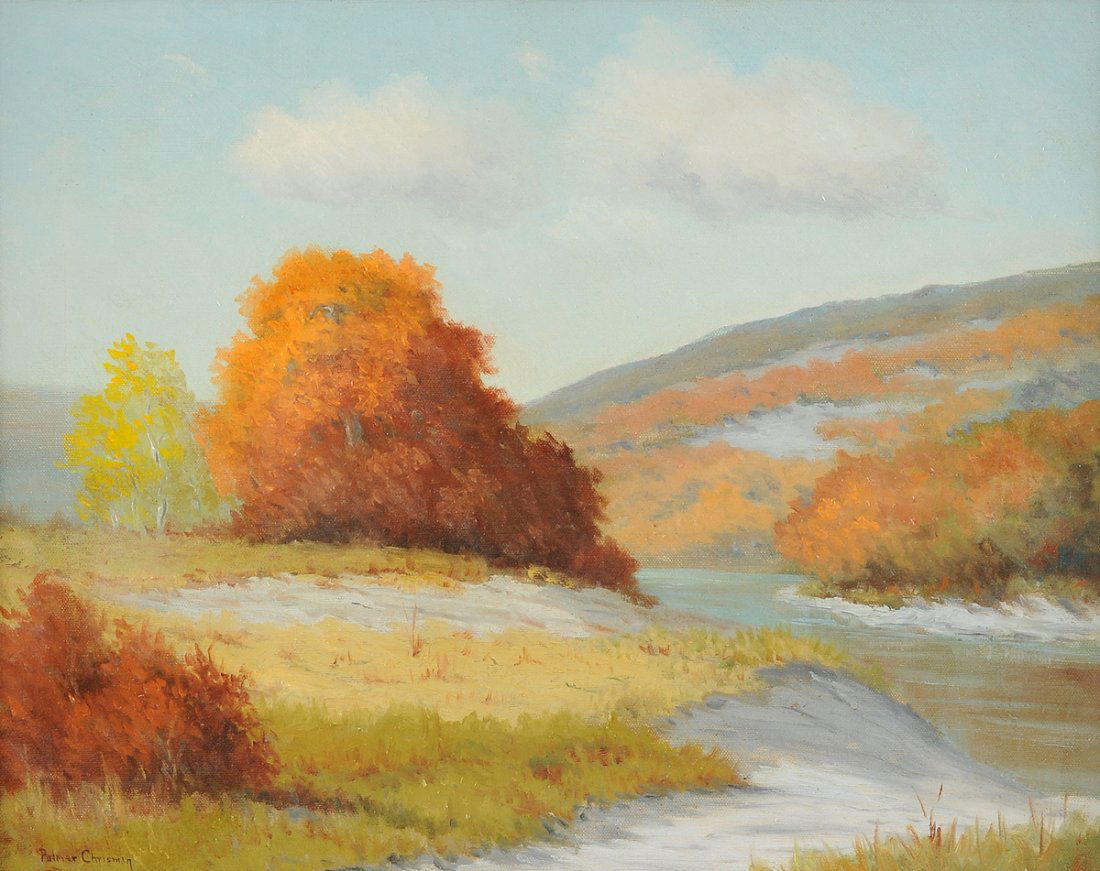 PALMER CHRISMAN (American/Texas 1913-1984) A PAINTING, (1 of 10)