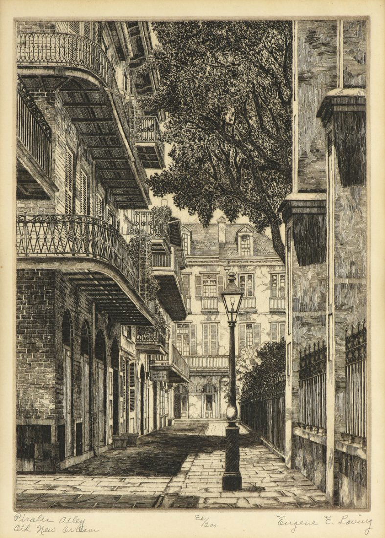 EUGENE E. LOVING (American/Louisiana, 1908-1971), A (1 of 3)