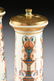 A PAIR OF LENOX PARCEL GILT AND POLYCHROME ENAMELED - 2