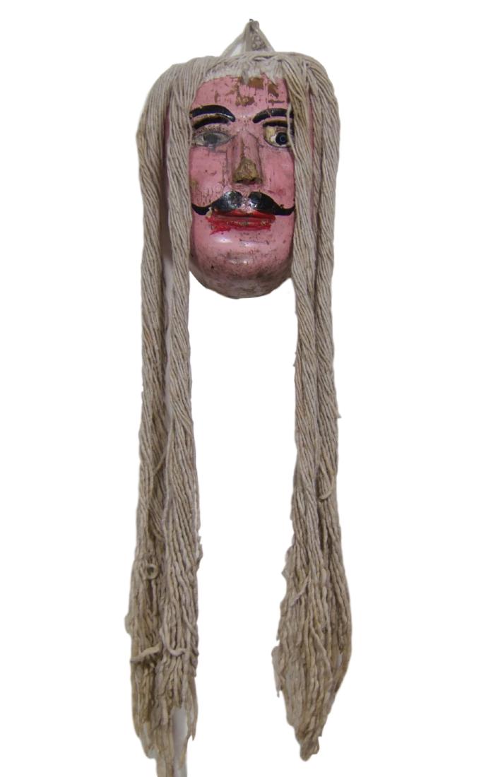 Mexican mask with mop hair (1 of 4)