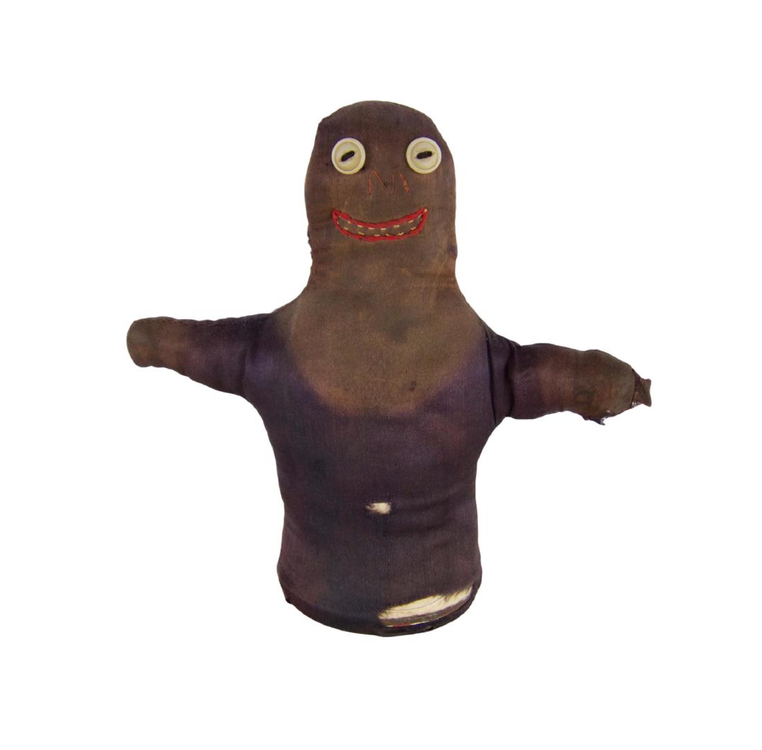 Black Americana folk art doll (1 of 4)
