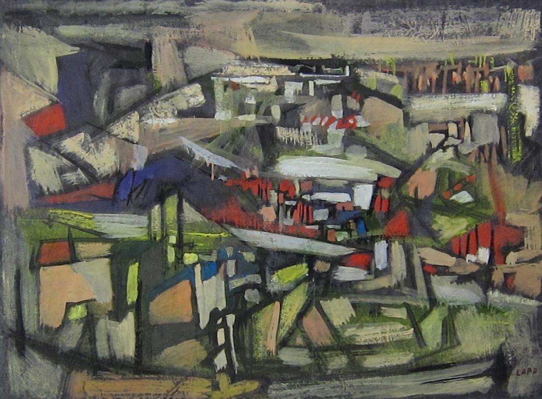 Maurice Lapp painting (1 of 3)