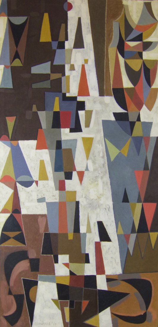 Rick Norwood abstract oil painting (1 of 3)